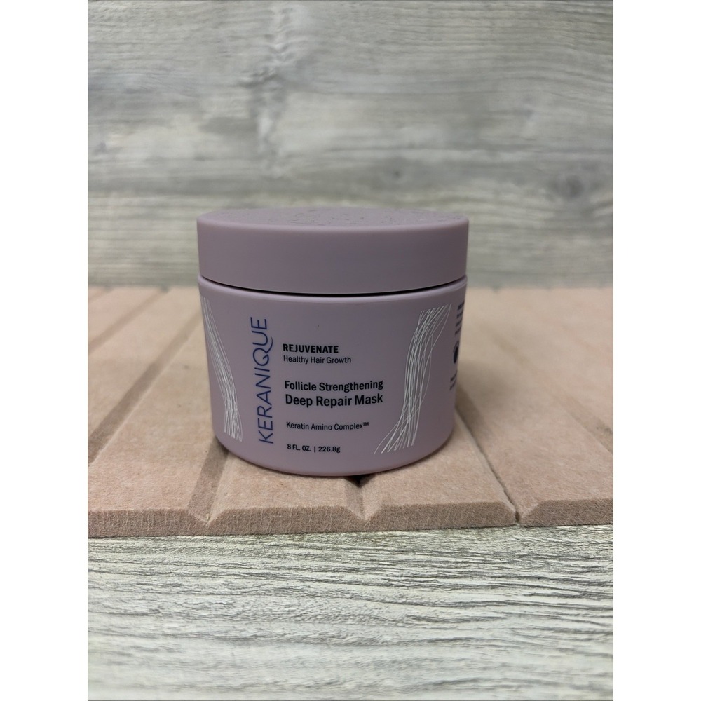 Keranique Rejuvenate Follicle Strengthening DEEP REPAIR Hair Mask  8 oz New (C6)